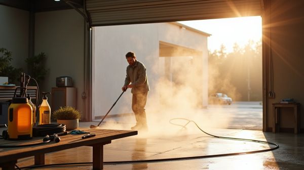 Louez un nettoyeur haute pression pour vos nettoyages extérieurs